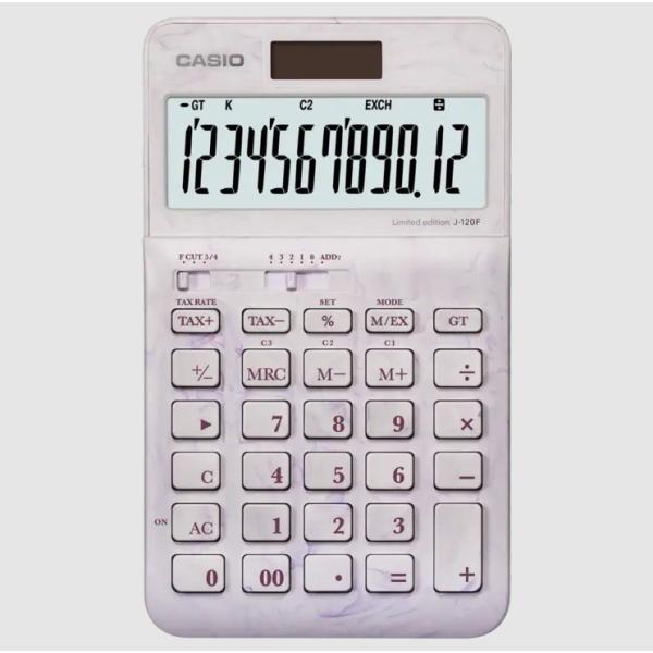 電卓 CASIO カシオ ジャストタイプ コンセプト 限定 個性的 変わった かわいい かっこいい ...