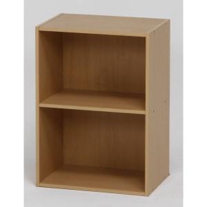 久美ページ カラーボックス移動棚2段ナチュラル96612 : ユキミ家具 - 通販 - Yahoo