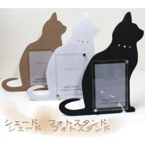 レターパックプラス対応 にゃんにゃんフレーム シロネコ フォト