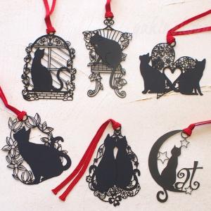 猫のしおり 読書猫ブックマーカー ポタリングキャット しおり 栞