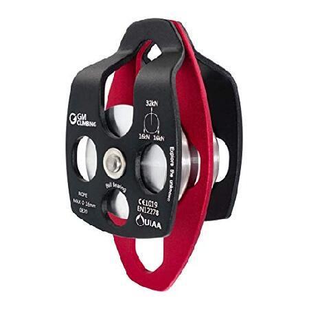 GM CLIMBING 32kN UIAA Certified Large Rescue Pulle...