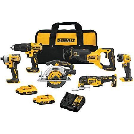 DEWALT 20V MAX* BRUSHLESS 6 Tool Kit (DCK675D2)