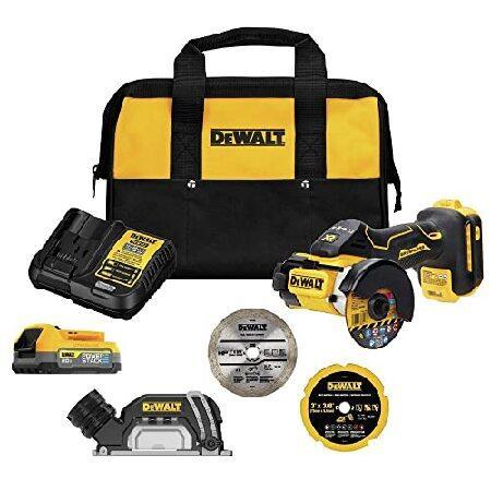 DEWALT 20V MAX Cordless Angle Grinder Kit, 3-in. (...