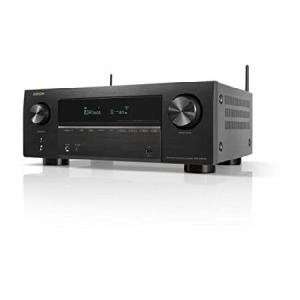 Denon AVR-X2800H 7.2 Ch Receiver (2022 Model) - 8K UHD Home Theater AVR (95W X 7), Wireless Streaming via Built-in HEOS, Bluetooth ＆ Wi-Fi, Dolby Atm