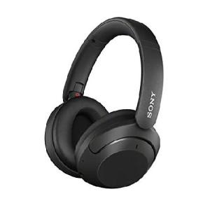 WH-XB910N EXTRA BASS Noise Cancelling Headphones, Wireless Bluetooth Over the Ear Headset with Microphone and Alexa Voice Control, Black