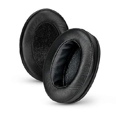 Brainwavz 羊革製角度付き低反発素材イヤーパッド - 大型オーバーイヤーヘッドフォンに最適 ...
