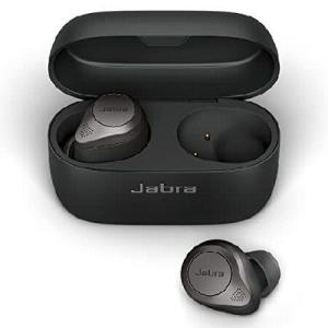 Jabra Elite 85t True Wireless Bluetooth Earbuds, Titanium Black - Advanced Noise-Cancelling Earbuds with Charging Case for Calls ＆ Music - Wireless E