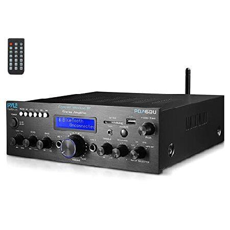 Pyle Wireless Bluetooth Power Amplifier System - 2...