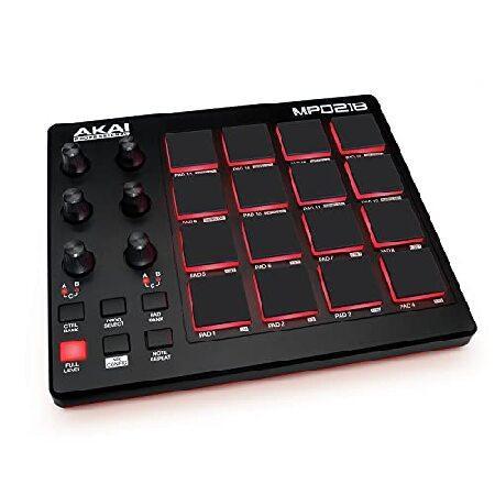 Akai Professional USB MIDIコントローラー 16パッド 音源ソフト付属 MP...