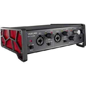 TASCAM(タスカム) US-2X2HR 2Mic, 2IN/2OUT 24bit/192kHzハイレゾ USBオーディオ/MIDIインターフェース Youtube 音楽制作 生配信 DTM