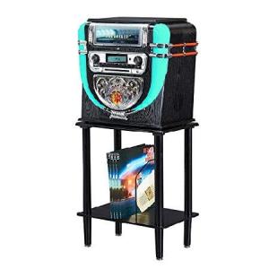 Arkrocket Boston Tabletop Jukebox Record Player En...