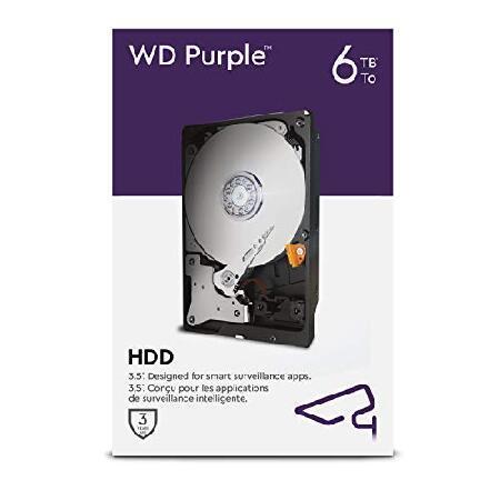 WD Purple 6TB Surveillance 3.5 Inch Internal Hard ...