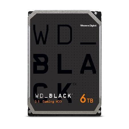 WD_Black 6TB ゲーミング内蔵ハードドライブ HDD - 7200 RPM SATA 6 ...