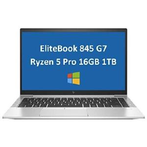 HP New EliteBook 845 G7 14' FHD IPS (16GB RAM, 1TB PCIe SSD, AMD 6-Core Ryzen 5 Pro 4650U (Beat i7-1165G)) Business Laptop Bundle with Bag+WiFi+Webcam