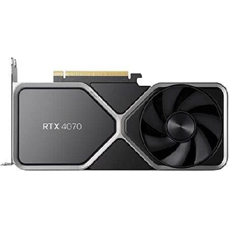 NVIDIA GeForce RTX 4070 Founder&apos;s Edition (FE) グラフ...
