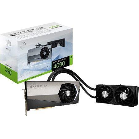 MSI GeForce RTX 4090 SUPRIM LIQUID X 24G グラフィックスボー...