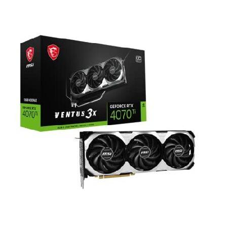 MSI グラフィックスボード GeForce RTX 4070 Ti VENTUS 3X 12G O...