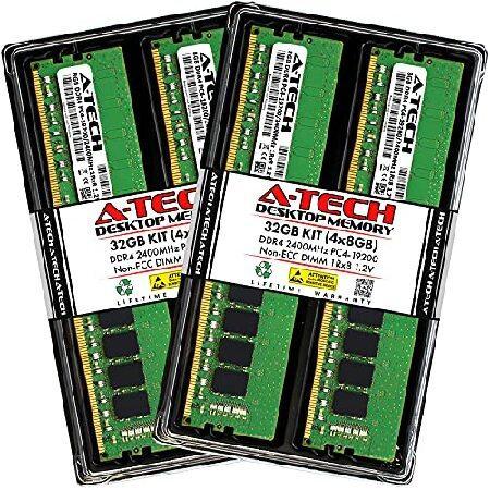 A-Tech 32GB (4x8GB) RAM 交換用 Corsair CMK32GX4M4A240...