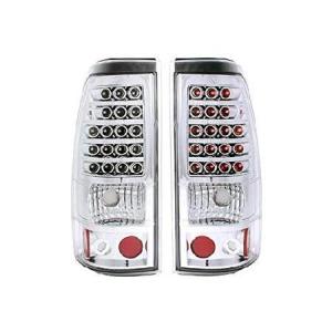 Anzo USA 311008 Chevrolet Silverado Chrome LED Tail Light Assembly - (Sold in Pairs)｜yukinko-03