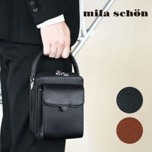 mila schon セカンドバッグ メンズ schon（ミラショーン）Nero