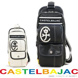 カステルバジャック ボディバッグ メンズ CASTELBAJAC ドミネシリーズ 肩掛け ワンショルダー 縦型 軽量 メンズバッグ バッグ 40代 50代｜yukio-labo