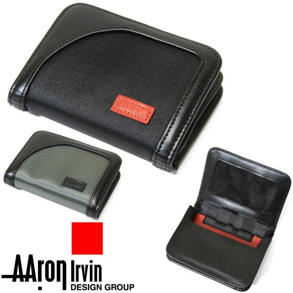 名刺入れ メンズ 本革 Aaron Irvin アーロン・アーヴィン Leather Accesso...