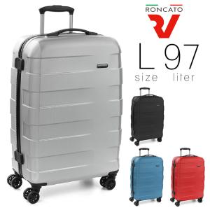 スーツケース キャリーケース Lサイズ 97L 旅行 4輪 大型 RONCATO ロンカート RV-18 出張 イタリア製 TSAロック 40代 50代｜yukio-labo
