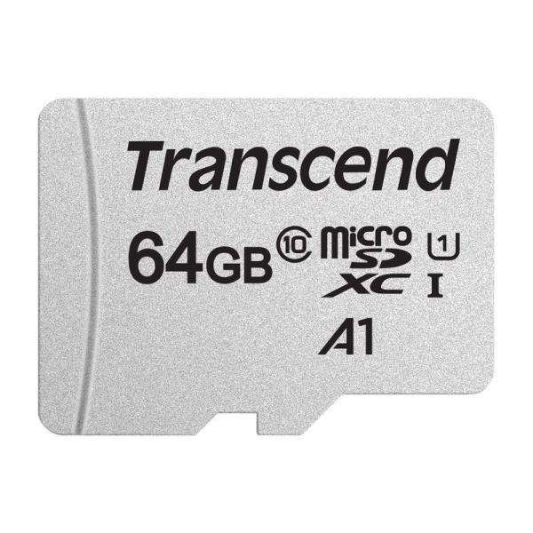 トランセンド microSDカード UHS-I U1 アダプター付 64GB TS64GUSD300...