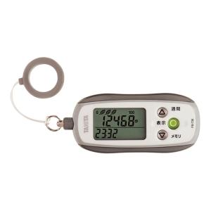 TANITA 歩数計 防犯ブザー付き FB-736GY （グレー）の商品画像