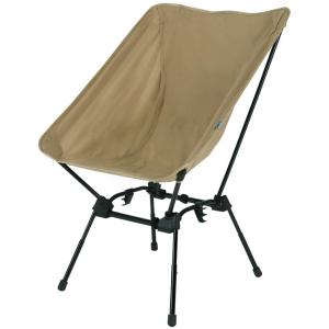 DOD(ディーオーディー) スゴイッス 高さ調整 4段階 焚き火 スタイルから ハイスタイル まで コットン素材 で 火の粉 に 強い チェア タン/ブラック/カーキ