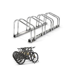 4台用 自転車スタンド 斜め置き 強風対応 転倒...の商品画像