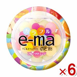 ガクトポスターe-ma味覚糖のポスター e-maのど飴 味覚糖 容器 カラフルフルーツチェンジ 33g×6入