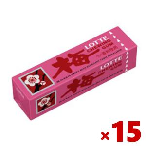 ロッテ（LOTTE） フリーゾーンガム すっきりミント 15入(歯につき