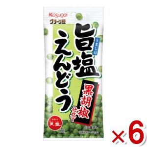 春日井 スリムグリーン豆 旨塩えんどう 40g×6入(ポイント消化)(np)(賞味期限2023.12.18)