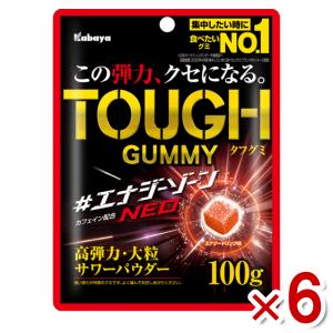 カバヤ タフグミ エナジーゾーン NEO 100g×6入  メール便全国