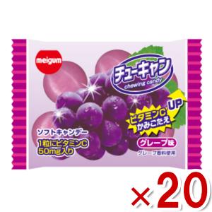 明治チューインガム チューキャン グレープ 20入  メール便全国