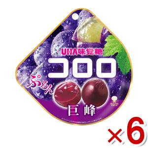UHA味覚糖 味覚糖 48g コロロ 巨峰 (6×4)24入 (グレープ ぶどう グミ