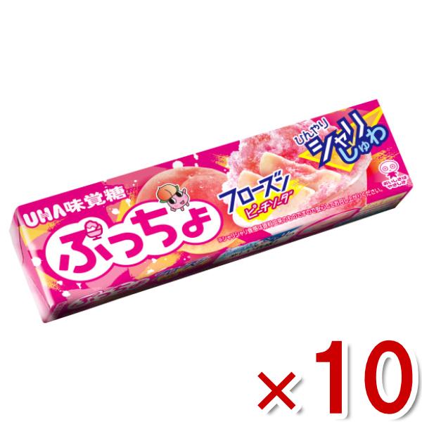 味覚糖 ぷっちょスティック フローズンピーチソーダ 10粒×10入 (ポイント消化) (np-2) ...