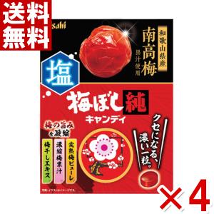 アサヒグループ食品 88g 梅ぼし純キャンディ 4袋入