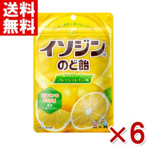 味覚糖 75g イソジンのど飴 フレッシュレモン袋 6入    メール便全国
