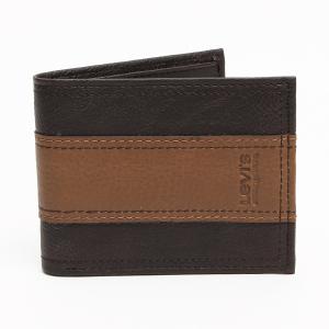 Levi's（リーバイス） メンズ財布 Levi's 2つ折り ブルー デニム× 牛革