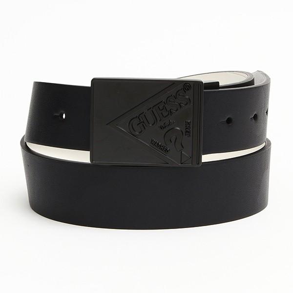 メンズベルト 人気ブランド ゲス-GUESS-  ロゴバックル リバーシブルベルト プレゼント メン...