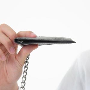 メンズ財布 本革 ワレットチェーン付き ディッ...の詳細画像2