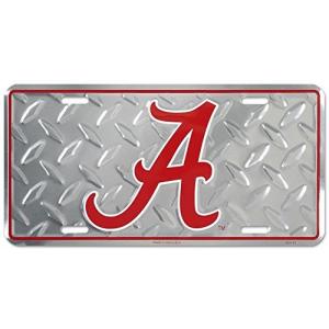 Alabama Crimson Tide License Plate (Diamond Plate)並行輸入品
