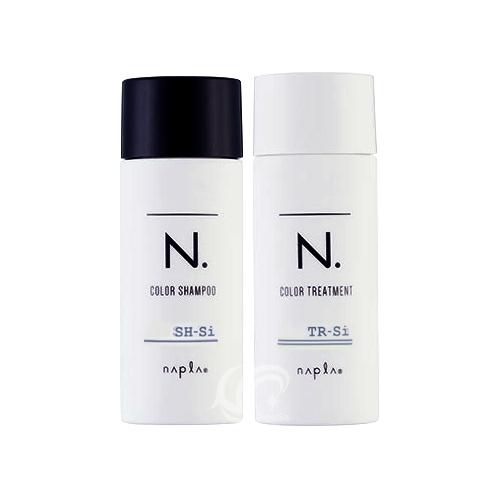 ナプラ N. カラーシャンプー Si(シルバー) 40mL &amp; トリートメント40g お試しセット　...