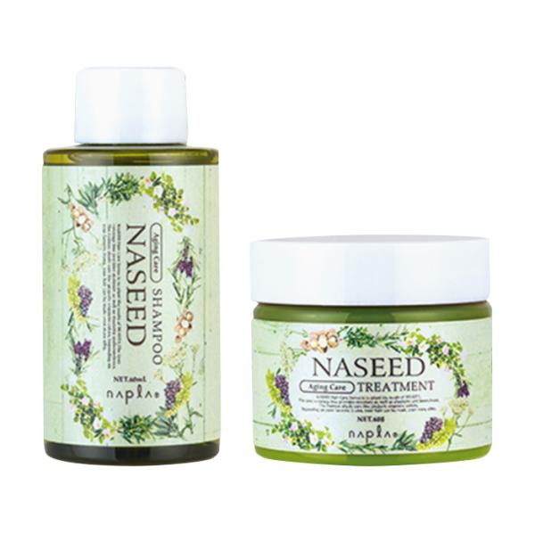 ナシード エイジングシャンプー＆トリートメントお試しセット 60ml/60g NASEED ナプラ ...