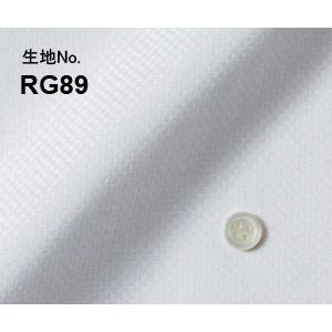 オーダーシャツ ワイシャツ メンズ 生地番号 RG89　形態安定 　白無地｜yuma