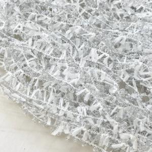 再販！ひらひらループ（シルバー）　280ｇ前後かせ　｜夢の糸工房JUJU