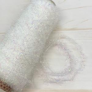 きらふわナイロン＆オーロラフィルムモール　紙管込およそ80ｇ｜夢の糸工房JUJU