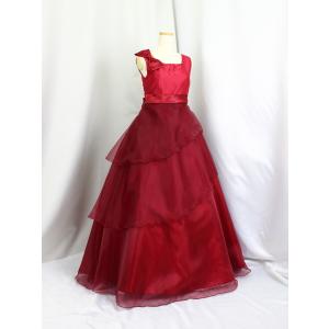 ゆめりすと セレナv8 レッド 150 (13)：演奏会発表会用子供ロング